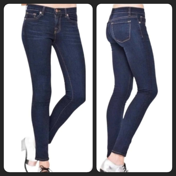 ❤️‍🔥Host Pick❤️‍🔥J Brand Dark Wash Skinny Leg Jeans - Picture 2 of 5